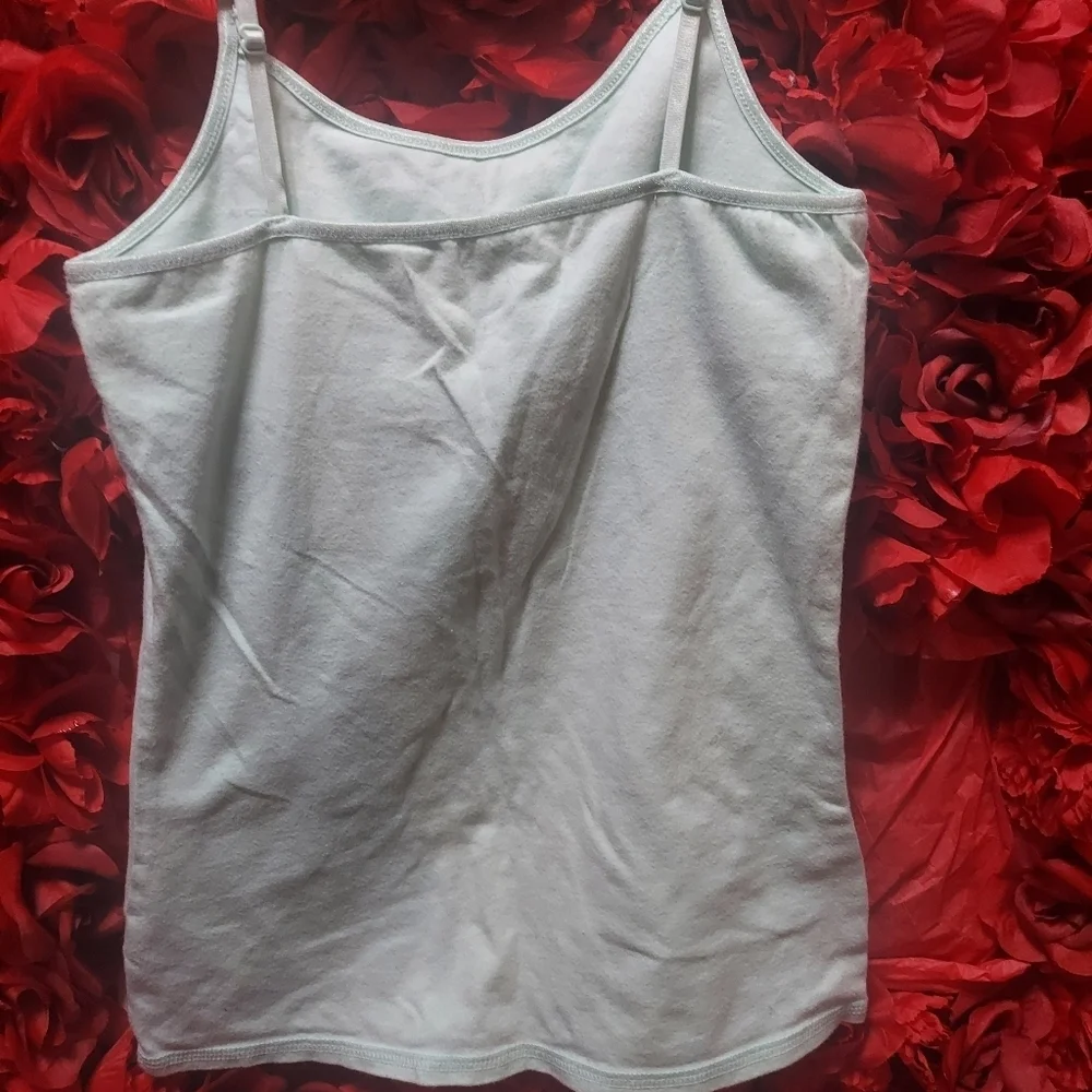 Justice Girls Mint Green Tank Size Medium